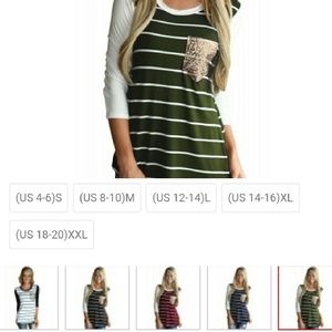 Cute Sequin Pocket Baseball Shirt